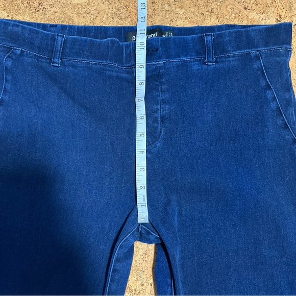 Betabrand Yoga Denim Bootcut Jeans W1118-IN Sz XL Petite - Picture 12 of 14